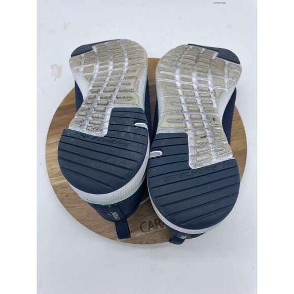 Skechers Flex Appeal 3.0 Sneakers Womens 9 Blue Memory Foam Comfort Shoes - Picture 9 of 11